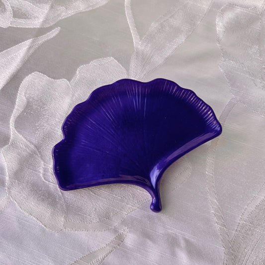 Ginkgo Resin Art Trinket Dish