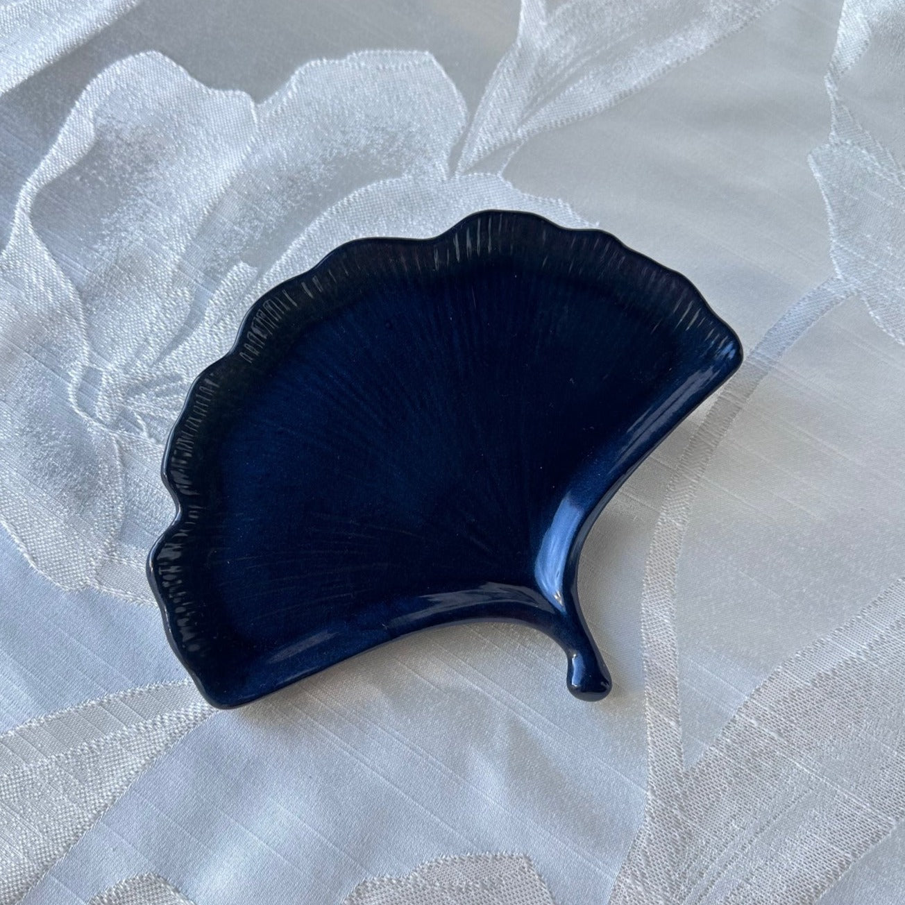 Ginkgo Resin Art Trinket Dish