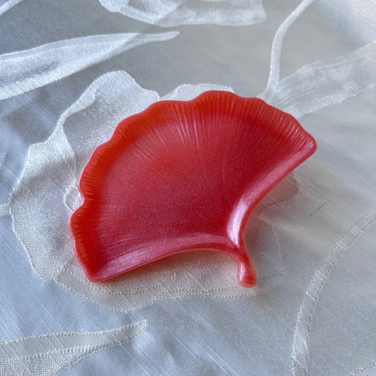 Ginkgo Resin Art Trinket Dish