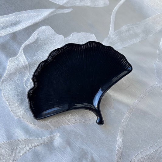 Ginkgo Resin Art Trinket Dish