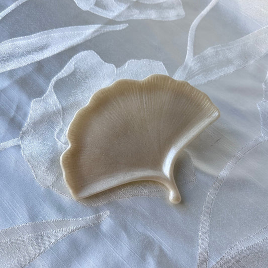 Ginkgo Resin Art Trinket Dish