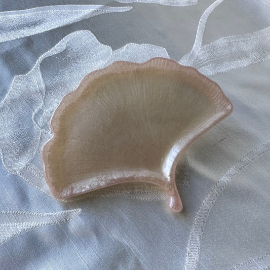 Ginkgo Resin Art Trinket Dish