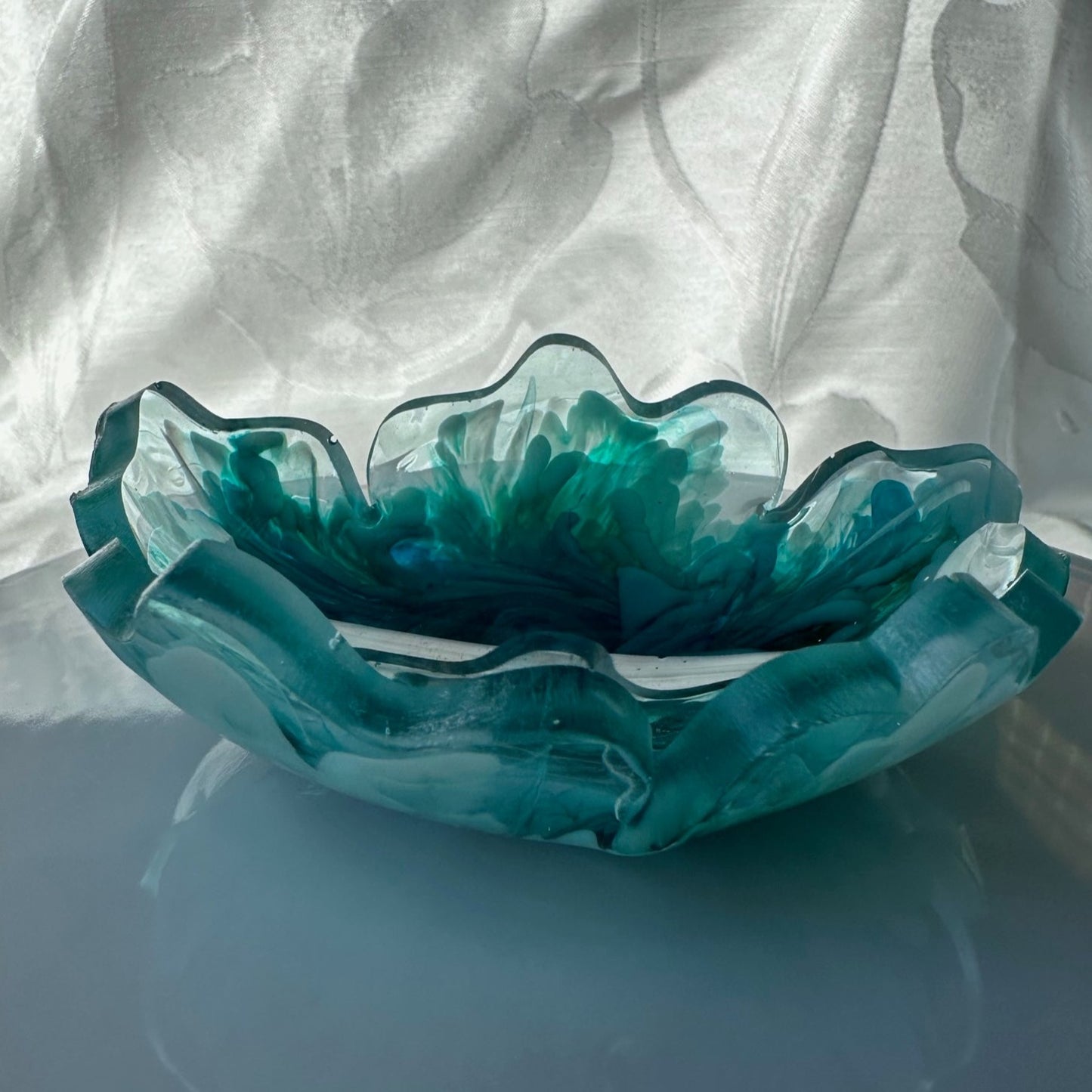 Small Resin Art Trinket Dish