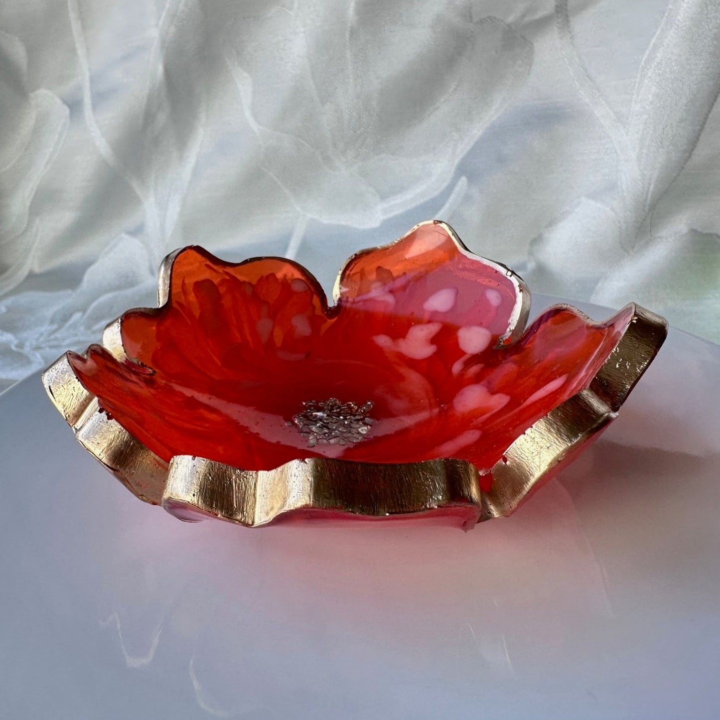 Small Resin Art Trinket Dish