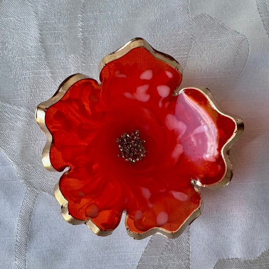 Small Resin Art Trinket Dish