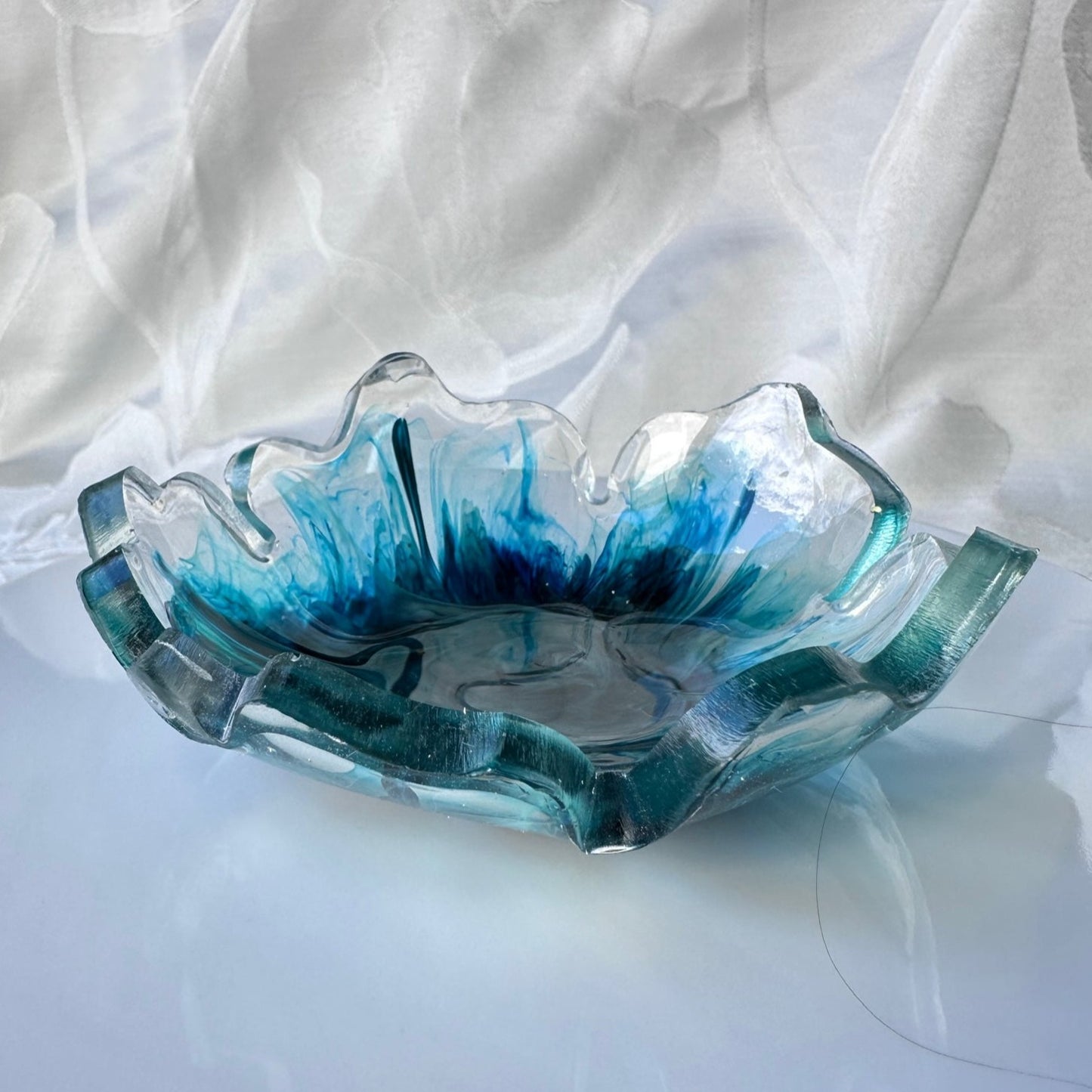 Small Resin Art Trinket Dish