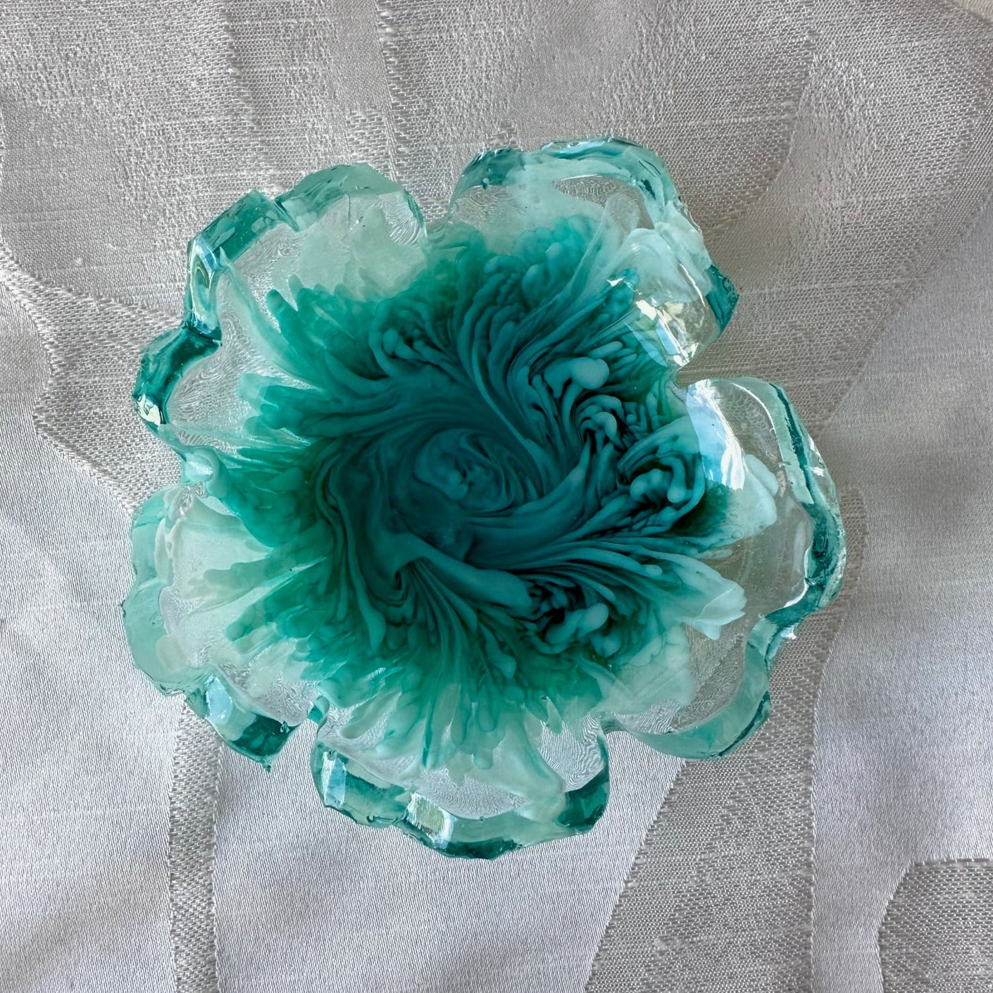 Small Resin Art Trinket Dish