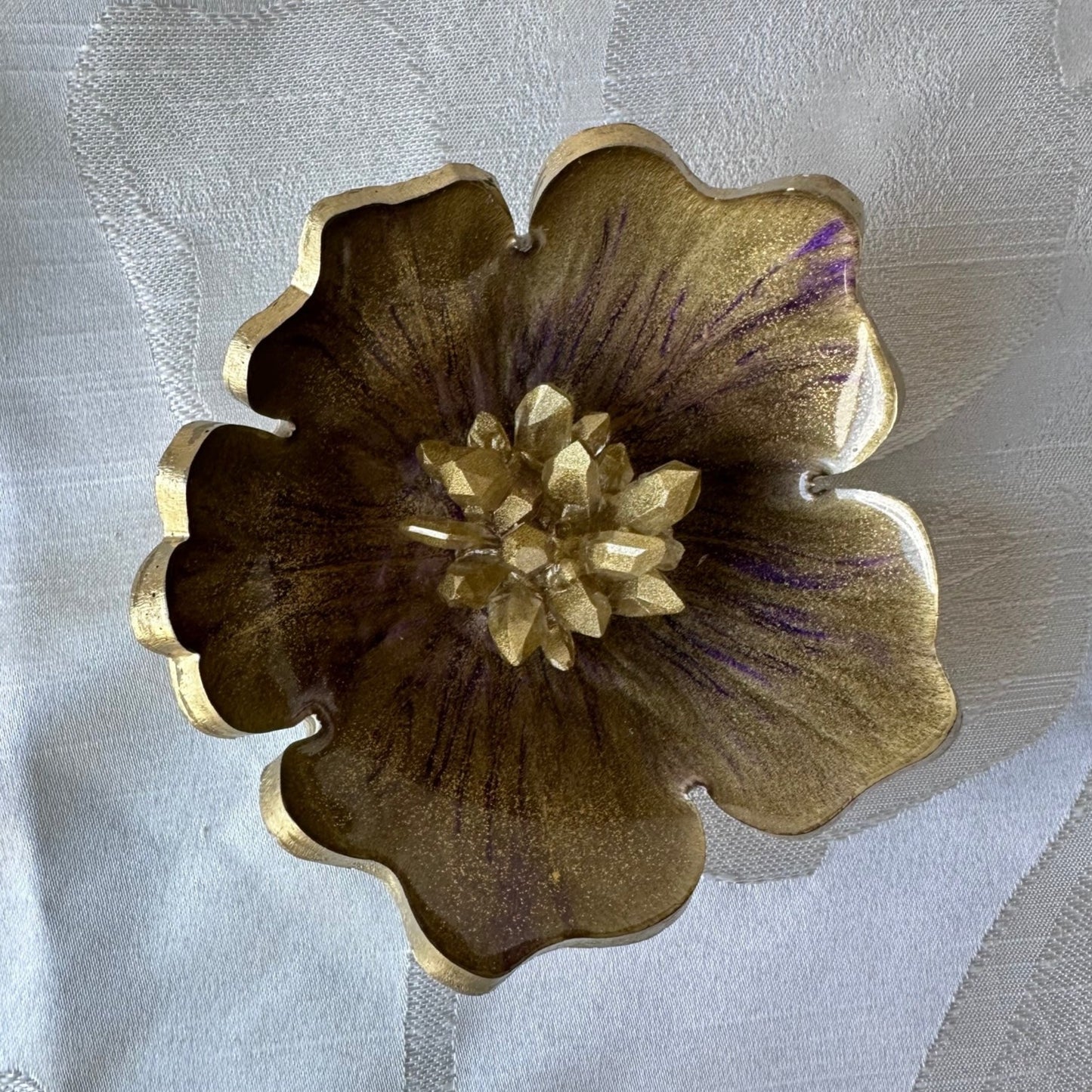 Small Resin Crystal Trinket Dish