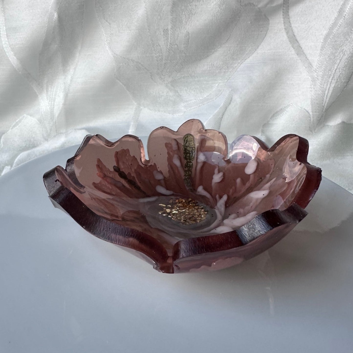 Small Resin Art Trinket Dish