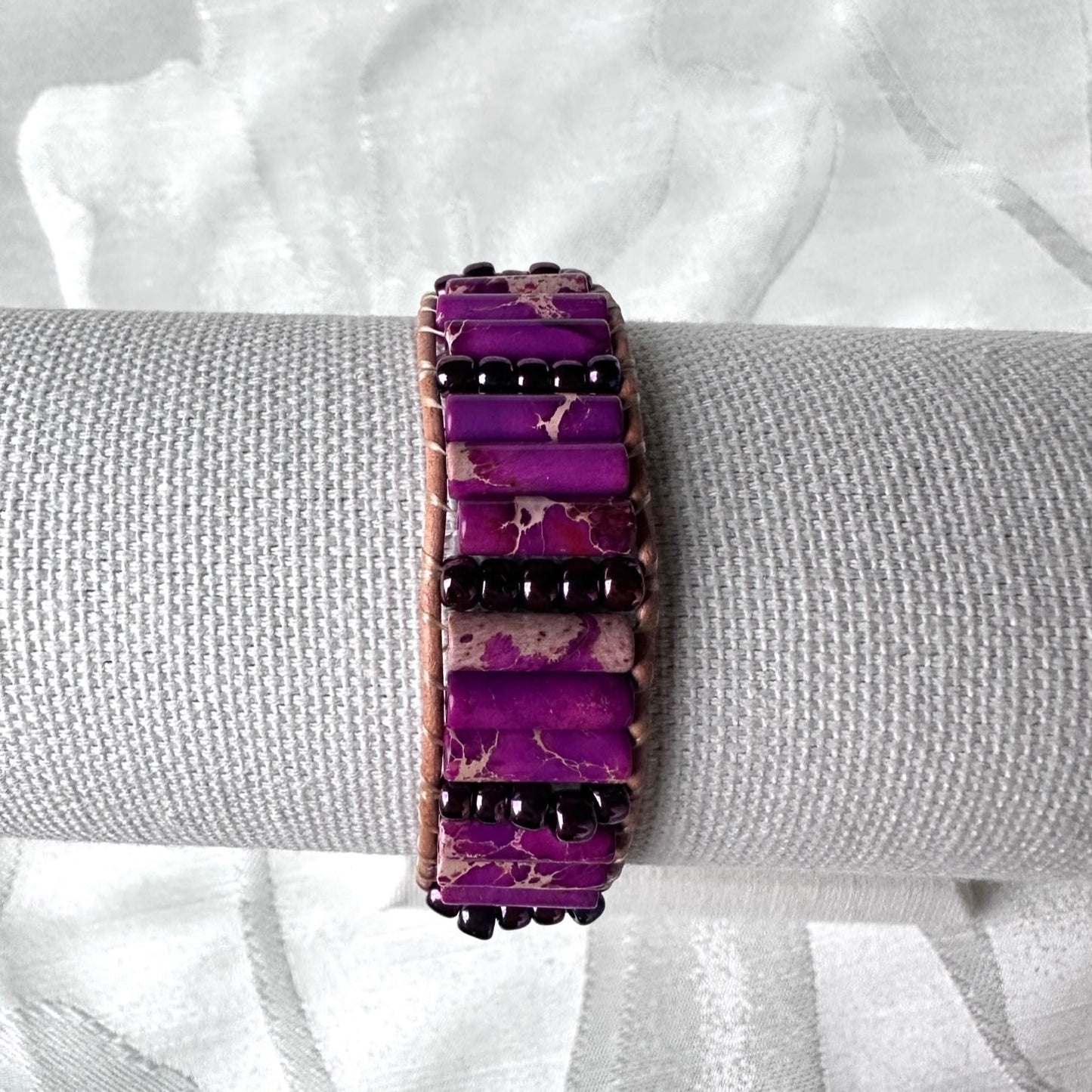 Leather Beaded Bracelets