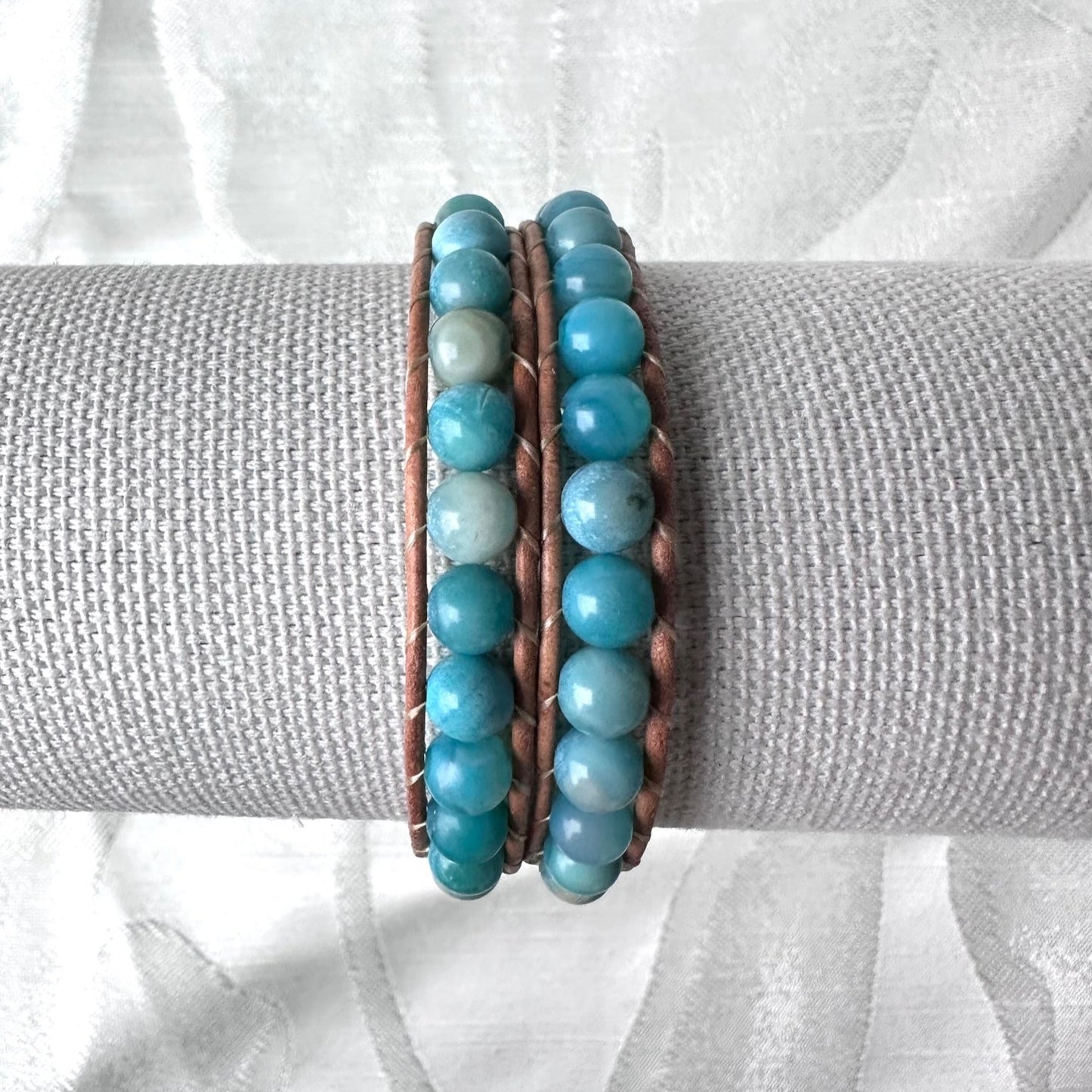 Leather Beaded Bracelets