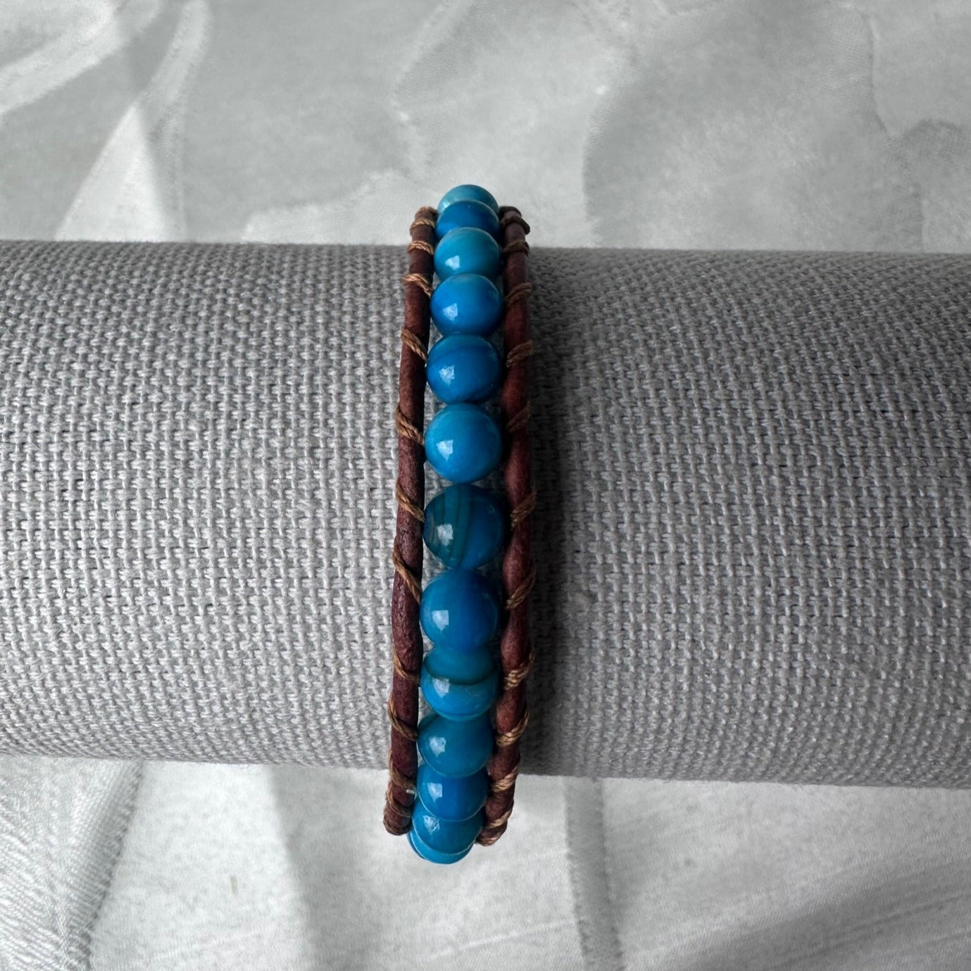 Leather Beaded Bracelets