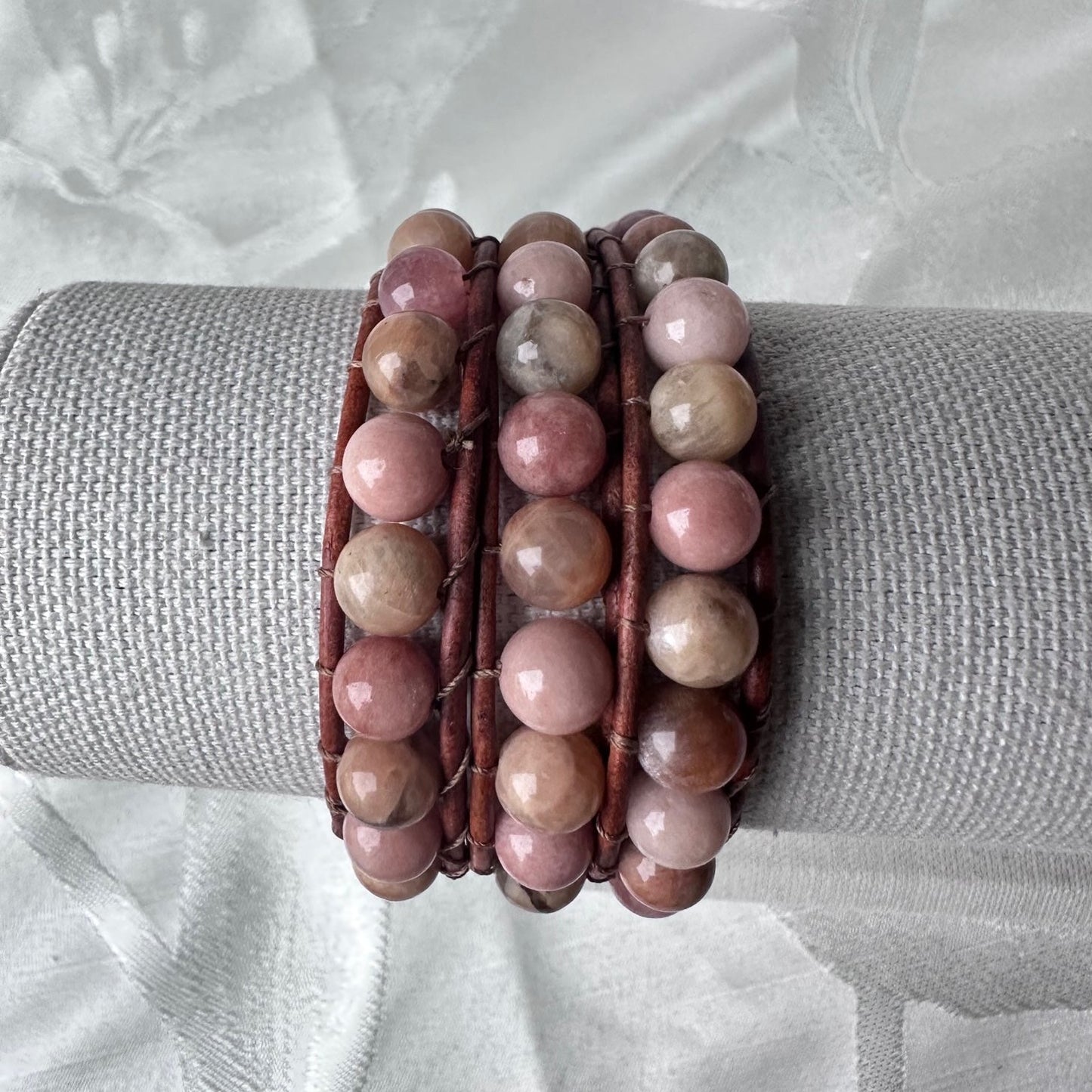 Leather Beaded Bracelets