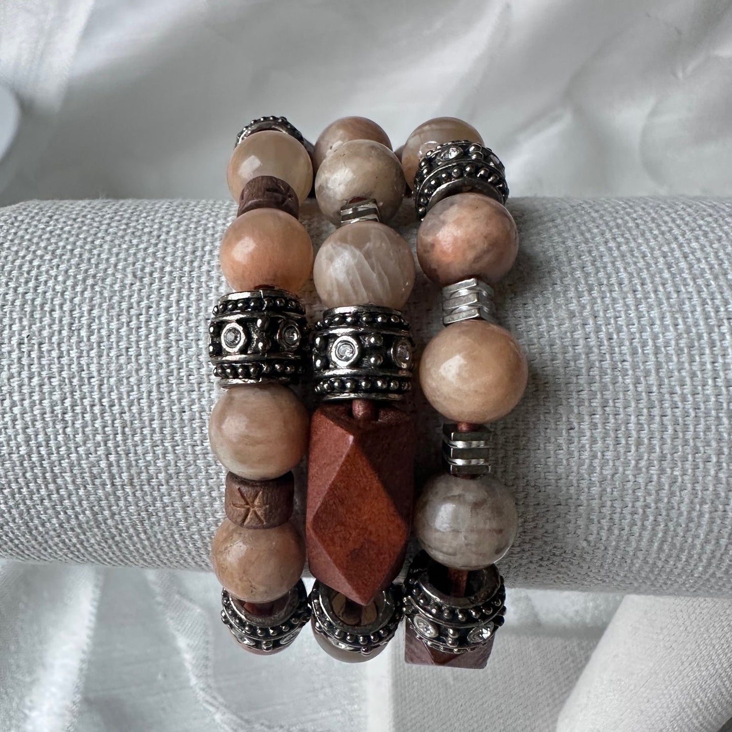 Leather Beaded Bracelets