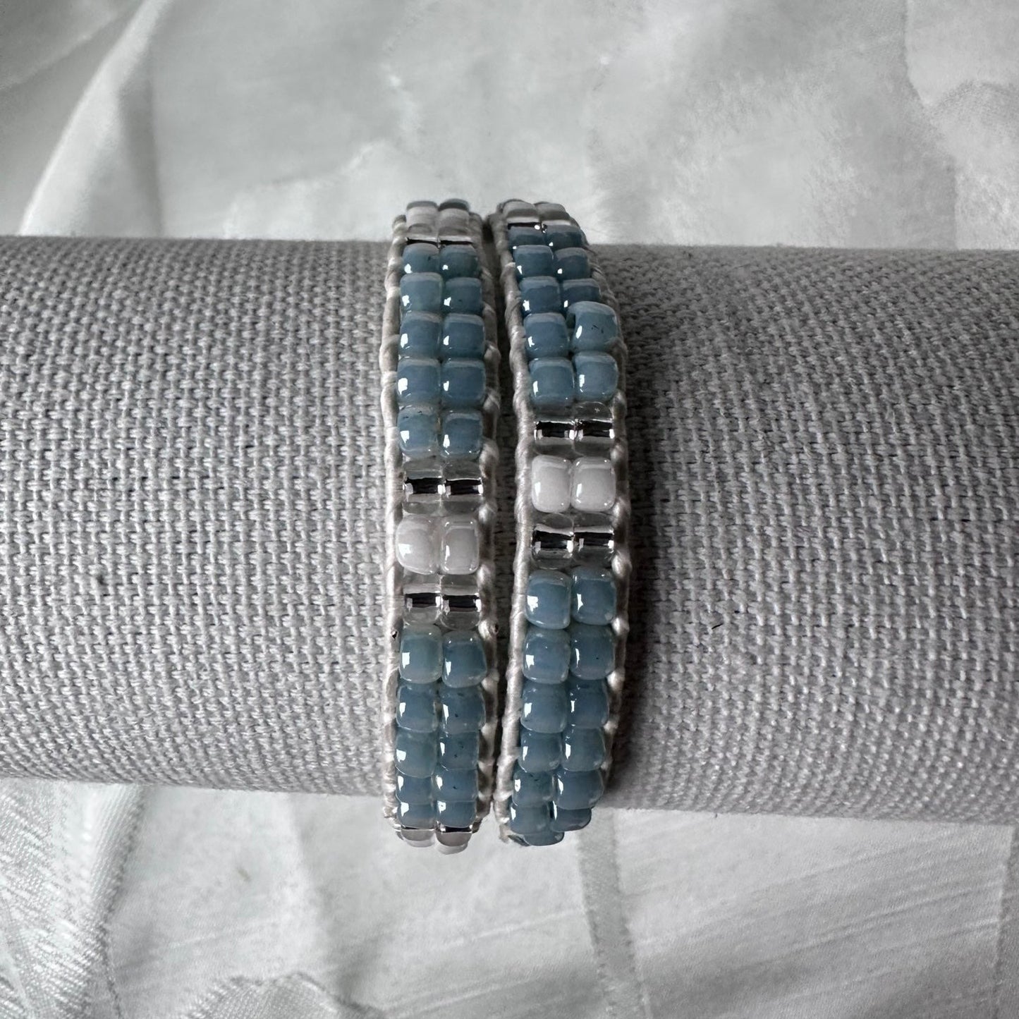 Leather Beaded Bracelets