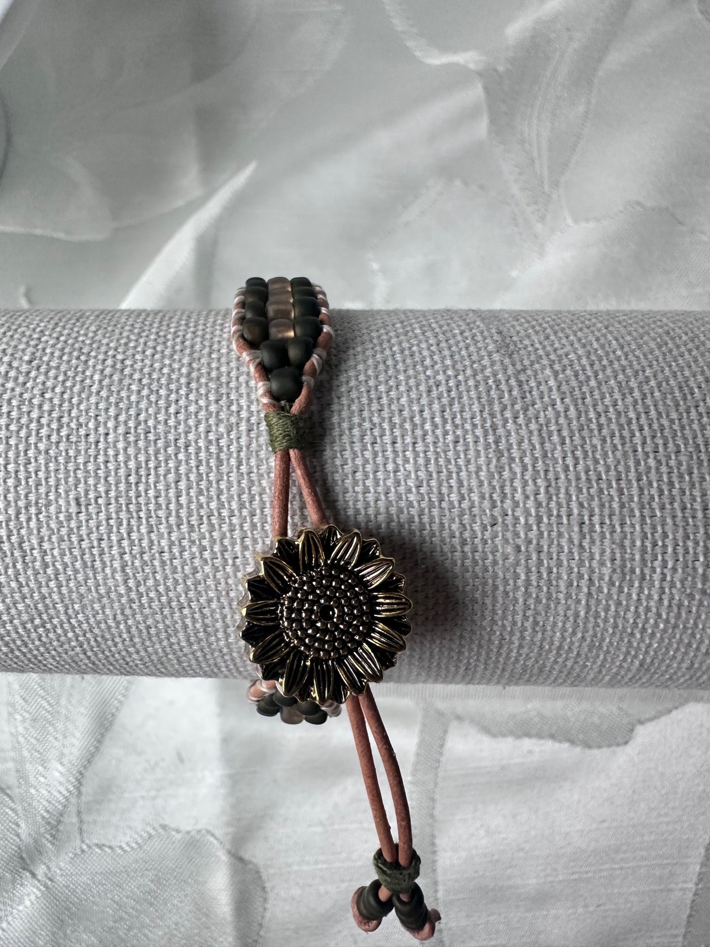 Leather Beaded Bracelets